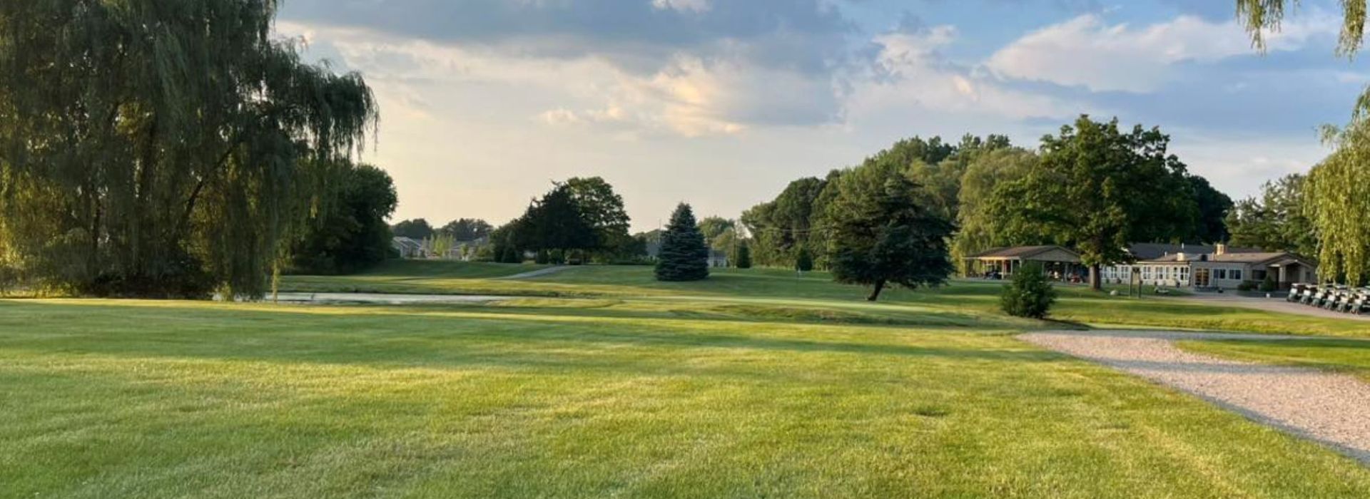 Fairway on golf course